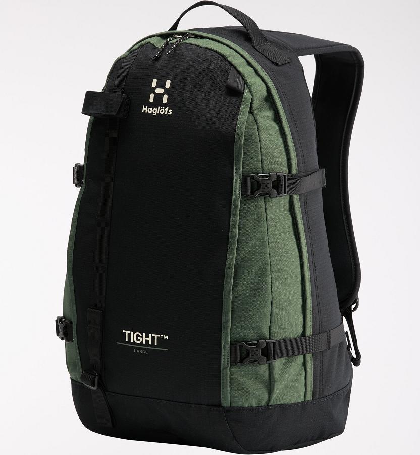 Haglöfs Womens Tight Large Daypack Black/Dark Green New Zealand 76031JAKU